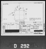 Manufacturer's drawing for Boeing Aircraft Corporation B-17 Flying Fortress. Drawing number 41-4752