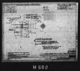 Manufacturer's drawing for North American Aviation B-25 Mitchell Bomber. Drawing number 98-58424