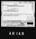 Manufacturer's drawing for North American Aviation B-25 Mitchell Bomber. Drawing number 108-53403_AR - Standards