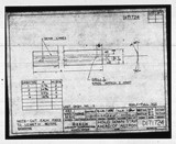 Manufacturer's drawing for Beechcraft Beech Staggerwing. Drawing number D171724