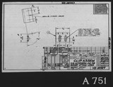 Manufacturer's drawing for Chance Vought F4U Corsair. Drawing number 10727