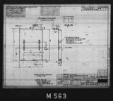 Manufacturer's drawing for North American Aviation B-25 Mitchell Bomber. Drawing number 98-53558