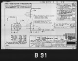 Manufacturer's drawing for North American Aviation P-51 Mustang. Drawing number 102-51070