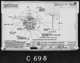 Manufacturer's drawing for Lockheed Corporation P-38 Lightning. Drawing number 201627
