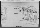 Manufacturer's drawing for North American Aviation B-25 Mitchell Bomber. Drawing number 108-54008