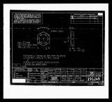 Manufacturer's drawing for Lockheed Corporation P-38 Lightning. Drawing number 191249