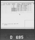 Manufacturer's drawing for Boeing Aircraft Corporation B-17 Flying Fortress. Drawing number 41-8611
