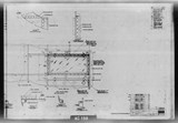 Manufacturer's drawing for North American Aviation B-25 Mitchell Bomber. Drawing number 98-73268