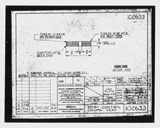 Manufacturer's drawing for Beechcraft AT-10 Wichita - Private. Drawing number 102633