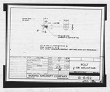 Manufacturer's drawing for Boeing Aircraft Corporation B-17 Flying Fortress. Drawing number 21-6152