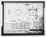 Manufacturer's drawing for Boeing Aircraft Corporation B-17 Flying Fortress. Drawing number 21-9381