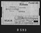 Manufacturer's drawing for North American Aviation B-25 Mitchell Bomber. Drawing number 108-53815