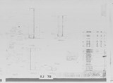 Manufacturer's drawing for Chance Vought F4U Corsair. Drawing number 10707