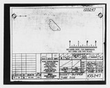 Manufacturer's drawing for Beechcraft AT-10 Wichita - Private. Drawing number 105247
