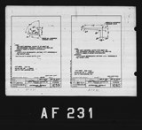 Manufacturer's drawing for North American Aviation B-25 Mitchell Bomber. Drawing number 1e60