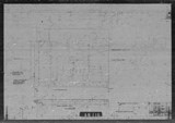 Manufacturer's drawing for North American Aviation B-25 Mitchell Bomber. Drawing number 108-712118