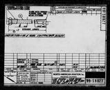 Manufacturer's drawing for North American Aviation P-51 Mustang. Drawing number 99-58827