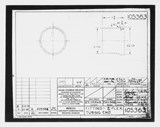 Manufacturer's drawing for Beechcraft AT-10 Wichita - Private. Drawing number 105363