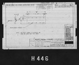 Manufacturer's drawing for North American Aviation B-25 Mitchell Bomber. Drawing number 98-61307