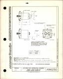 Manufacturer's drawing for Generic Parts - Aviation Standards. Drawing number an6250