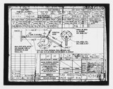 Manufacturer's drawing for Beechcraft AT-10 Wichita - Private. Drawing number 103127