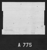 Manufacturer's drawing for North American Aviation B-25 Mitchell Bomber. Drawing number A775