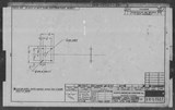 Manufacturer's drawing for North American Aviation B-25 Mitchell Bomber. Drawing number 98-53527