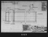 Manufacturer's drawing for North American Aviation B-25 Mitchell Bomber. Drawing number 98-53442