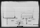 Manufacturer's drawing for North American Aviation B-25 Mitchell Bomber. Drawing number 98-531511