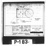 Manufacturer's drawing for Boeing Aircraft Corporation B-17 Flying Fortress. Drawing number 21-6594