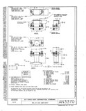 Manufacturer's drawing for Generic Parts - Aviation General Manuals. Drawing number AN3370