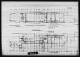Manufacturer's drawing for North American Aviation B-25 Mitchell Bomber. Drawing number 108-54001