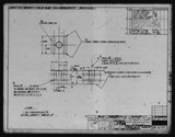 Manufacturer's drawing for North American Aviation B-25 Mitchell Bomber. Drawing number 98-61311