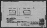 Manufacturer's drawing for North American Aviation B-25 Mitchell Bomber. Drawing number 98-62419_H