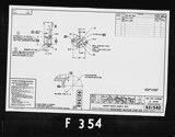 Manufacturer's drawing for Packard Packard Merlin V-1650. Drawing number 621362