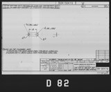 Manufacturer's drawing for North American Aviation P-51 Mustang. Drawing number 104-58476