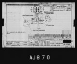 Manufacturer's drawing for North American Aviation B-25 Mitchell Bomber. Drawing number 98-42249