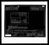 Manufacturer's drawing for Lockheed Corporation P-38 Lightning. Drawing number 202352