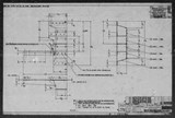 Manufacturer's drawing for North American Aviation B-25 Mitchell Bomber. Drawing number 98-61357