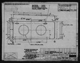 Manufacturer's drawing for North American Aviation B-25 Mitchell Bomber. Drawing number 98-71032