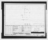 Manufacturer's drawing for Boeing Aircraft Corporation B-17 Flying Fortress. Drawing number 41-1402