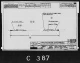 Manufacturer's drawing for Lockheed Corporation P-38 Lightning. Drawing number 197446