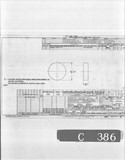 Manufacturer's drawing for Bell Aircraft P-39 Airacobra. Drawing number 33-139-056
