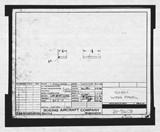 Manufacturer's drawing for Boeing Aircraft Corporation B-17 Flying Fortress. Drawing number 21-9609