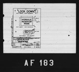 Manufacturer's drawing for North American Aviation B-25 Mitchell Bomber. Drawing number 1d72