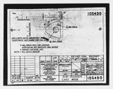 Manufacturer's drawing for Beechcraft AT-10 Wichita - Private. Drawing number 105490