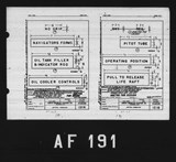 Manufacturer's drawing for North American Aviation B-25 Mitchell Bomber. Drawing number 1d14