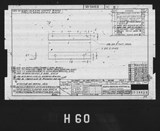 Manufacturer's drawing for North American Aviation B-25 Mitchell Bomber. Drawing number 98-54469