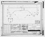 Manufacturer's drawing for Boeing Aircraft Corporation B-17 Flying Fortress. Drawing number 21-6039