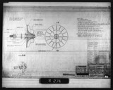 Manufacturer's drawing for Douglas Aircraft Company Douglas DC-6 . Drawing number 3488787